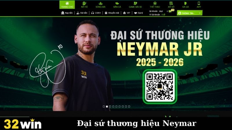 Đại sứ thương hiệu Neymar