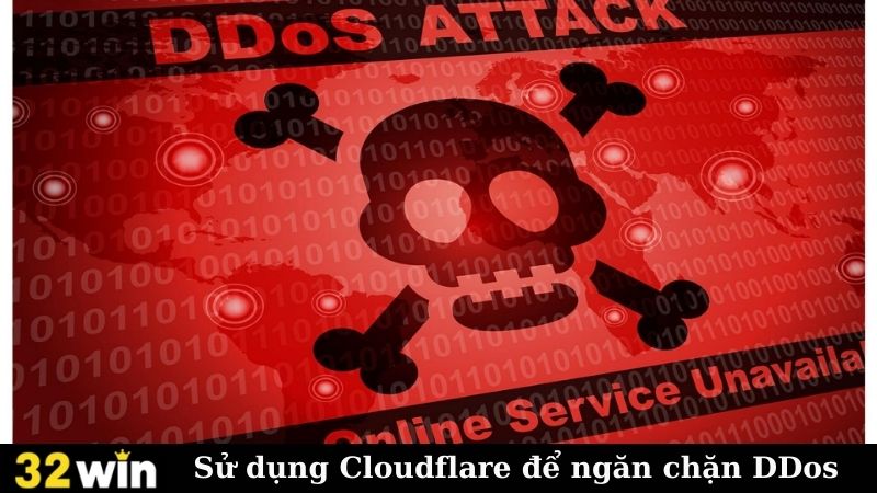 Sử dụng Cloudflare để ngăn chặn DDos